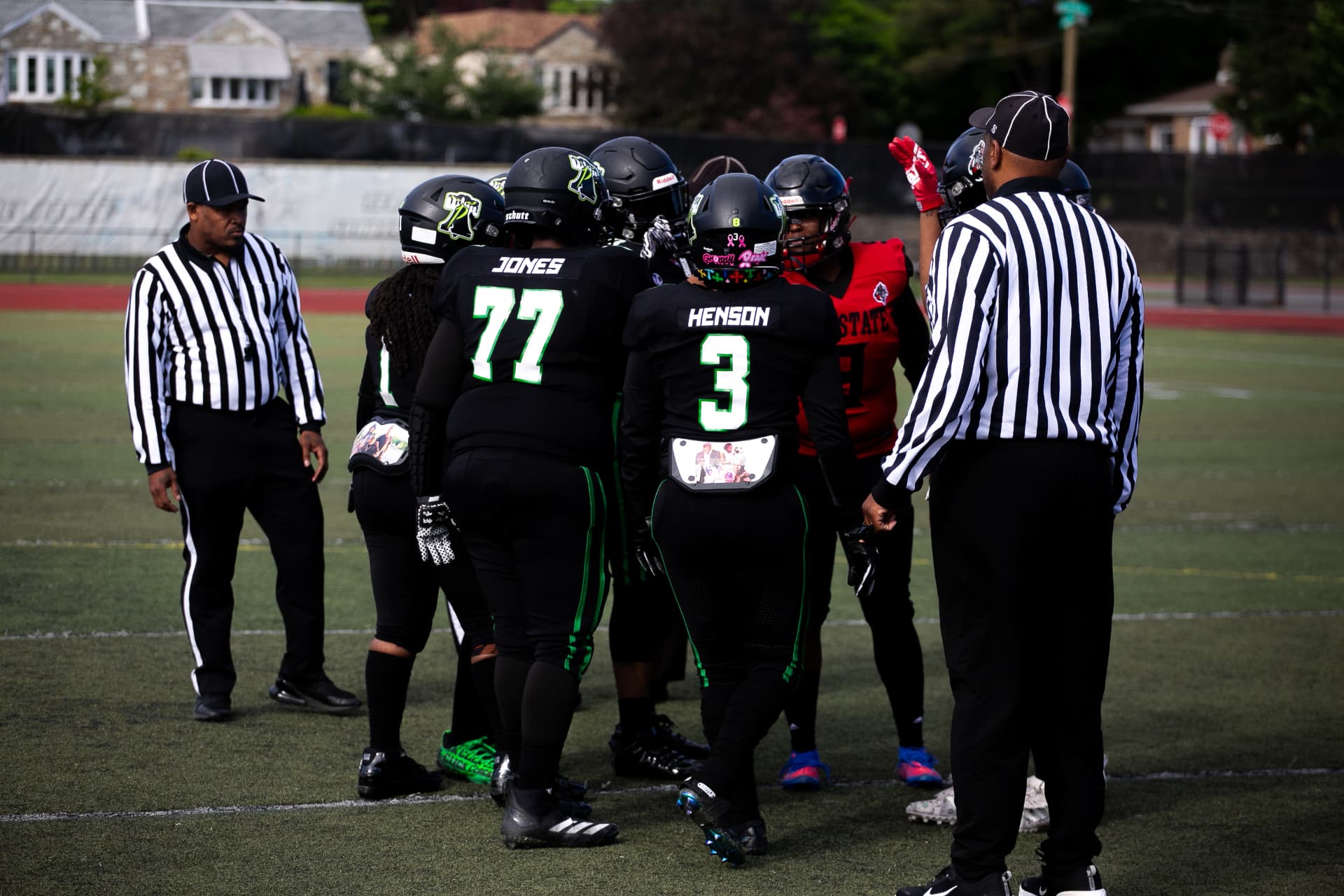 Phantomz captains meet at midfield